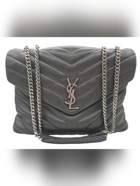 Saint Laurent Quilted Leather Shoulder Bag